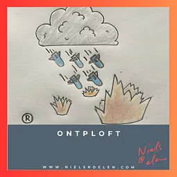 Tekening bij blog Niels Roelen
