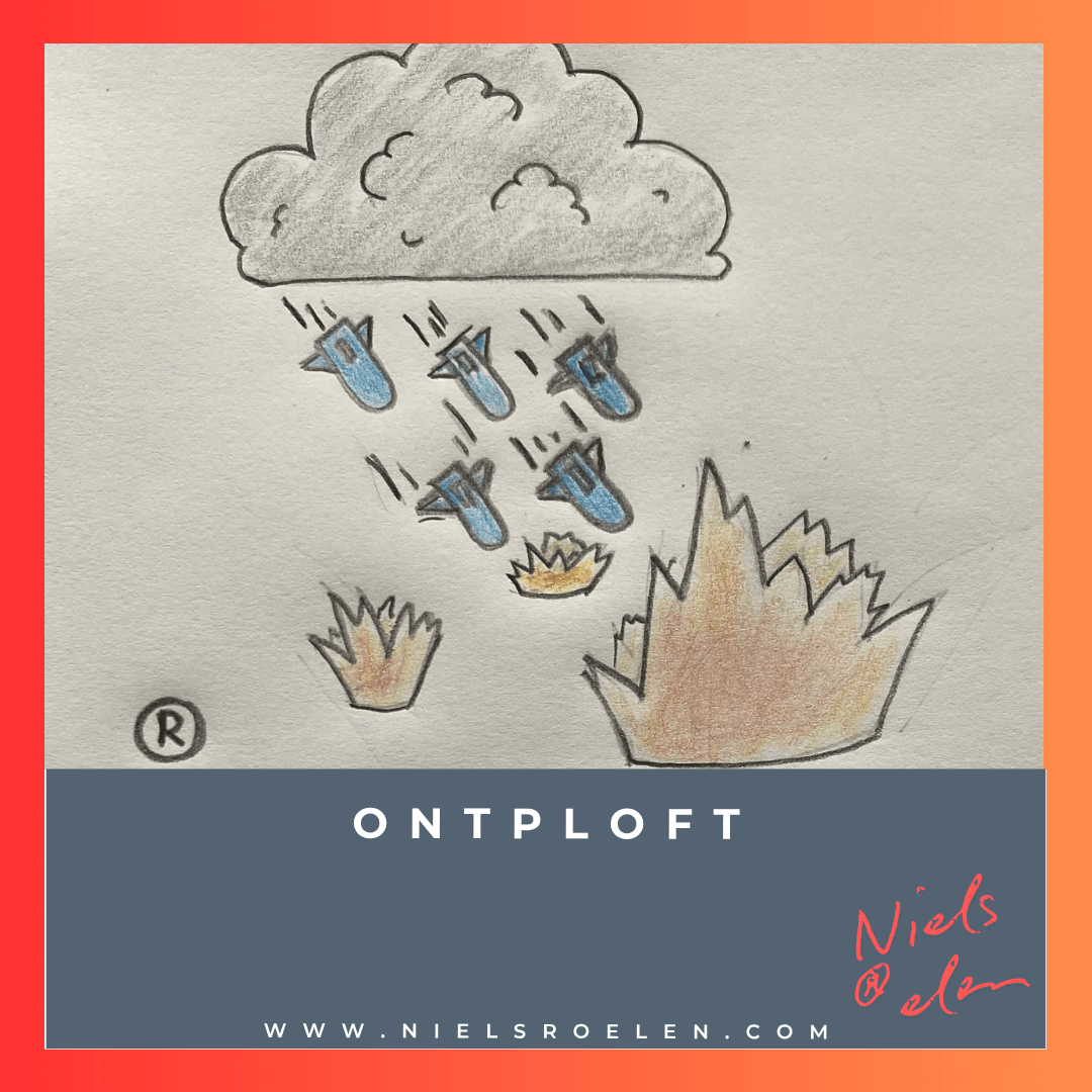 Tekening bij blog Niels Roelen